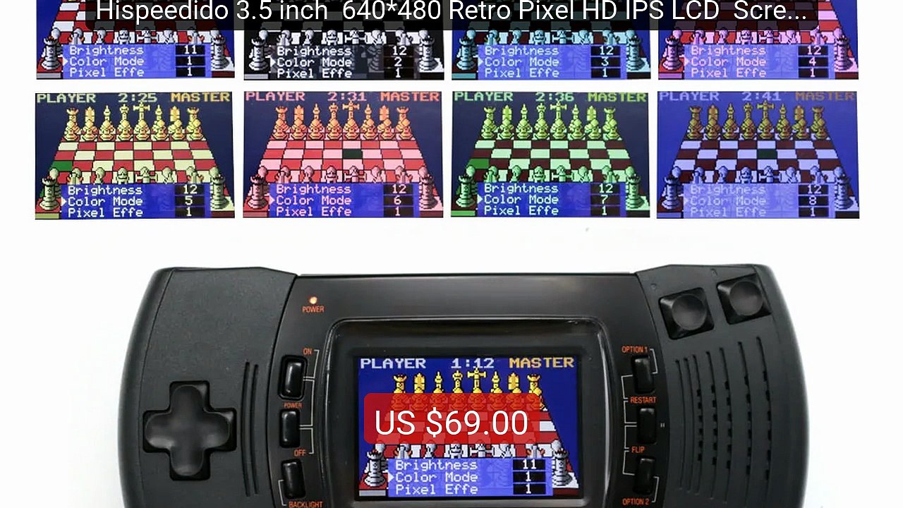 Hispeedido 3.5 inch  640*480 Retro Pixel HD IPS LCD  Screen Mo... -- Best Buy 2026 | Great Quality!