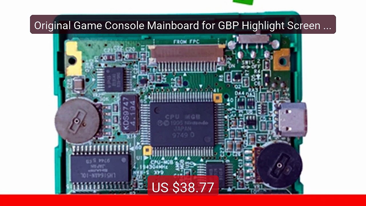 Original Game Console Mainboard for GBP Highlight Screen PCB C... -- Hot Deal 2026 | Limited Offer!