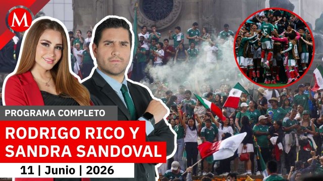 México celebra su victoria en el partido inaugural del mundial | Milenio Noticias, 11 de junio 2026
