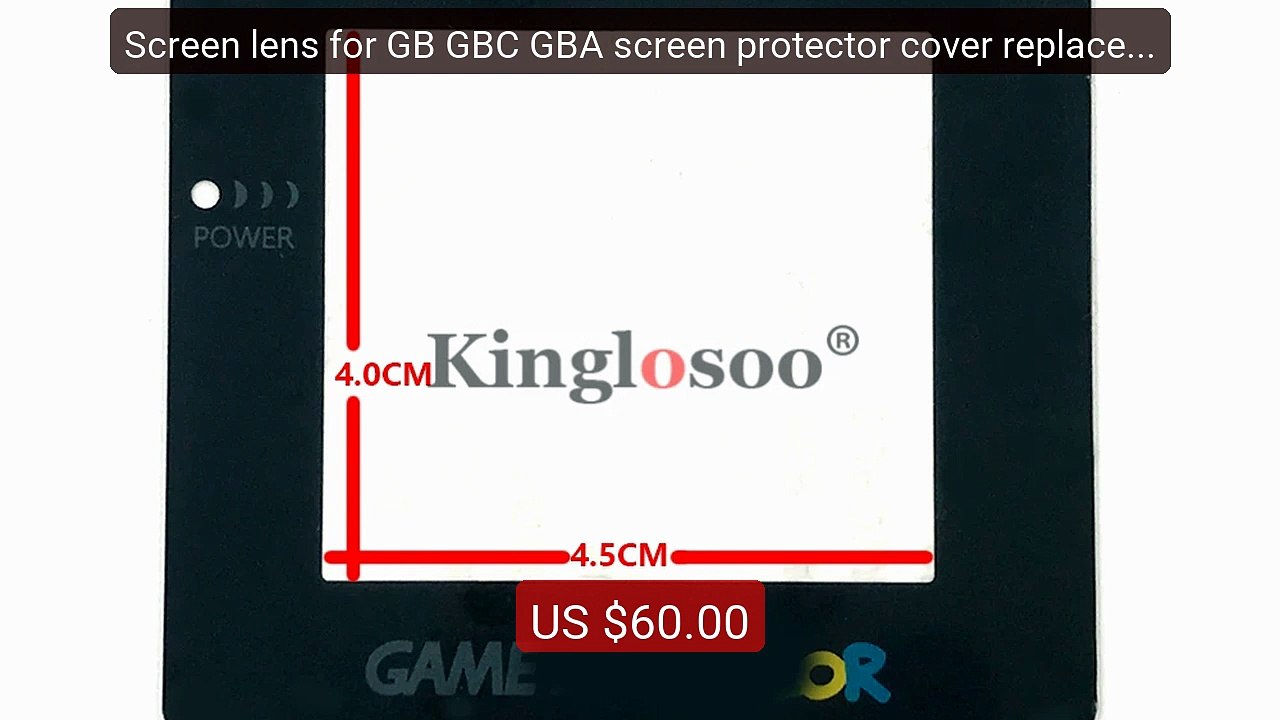 Screen lens for GB GBC GBA screen protector cover replaceme... -- Top Pick 2026 | Unbeatable Price!