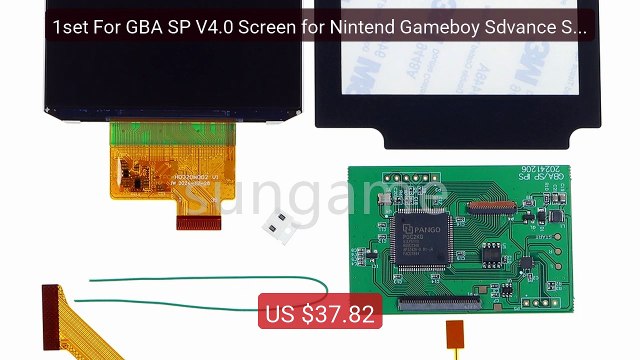 1set For GBA SP V4.0 Screen for Nintend Gameboy Sdvance SP 3.... Amazing Value 2026 | Must Have!