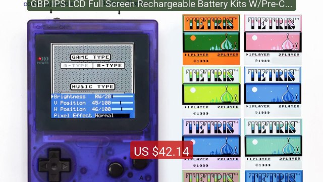 GBP IPS LCD Full Screen Rechargeable Battery Kits W/Pre-Cut Shell ... Best Deal 2026 | Shop Now!
