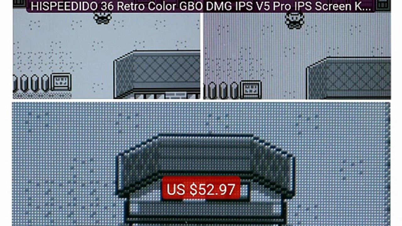 HISPEEDIDO 36 Retro Color GBO DMG IPS V5 Pro IPS Screen Kits W... -- Hot Deal 2026 | Limited Offer!