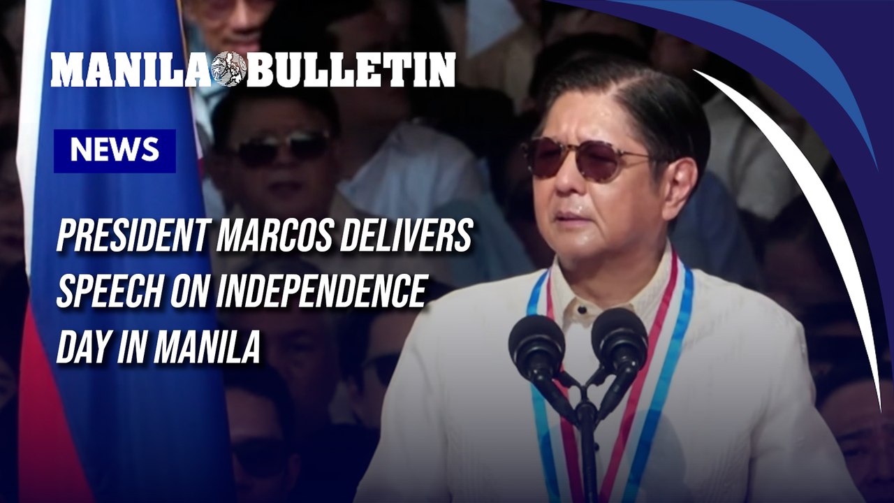 FULL: President Marcos delivers speech on Independence Day in Manila