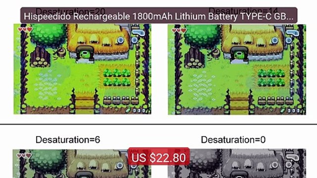 Hispeedido Rechargeable 1800mAh Lithium Battery TYPE-C GBA V5 Pre-l... Top Rated 2026 | Buy Now!