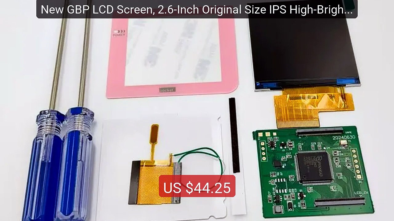 New GBP LCD Screen, 2.6-Inch Original Size IPS High-Brightn... -- Top Pick 2026 | Unbeatable Price!