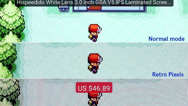 Hispeedido White Lens 3.0 inch GBA V5 IPS Laminated Screen TYPE-C R... Top Rated 2026 | Buy Now!