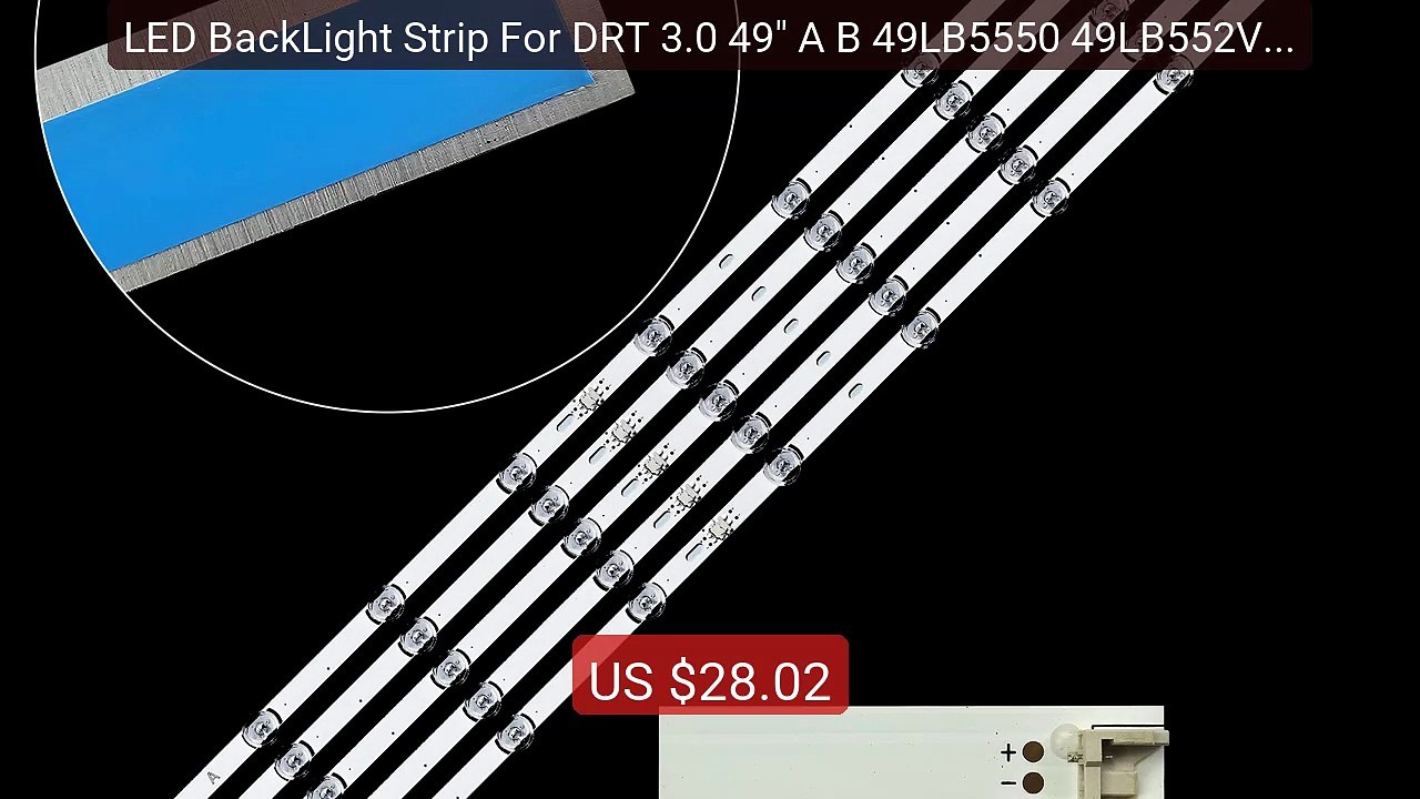 LED BackLight Strip For DRT 3.0 49" A B 49LB5550 49LB552V 49LB5600 ... -- Top Rated 2026 | Buy Now!