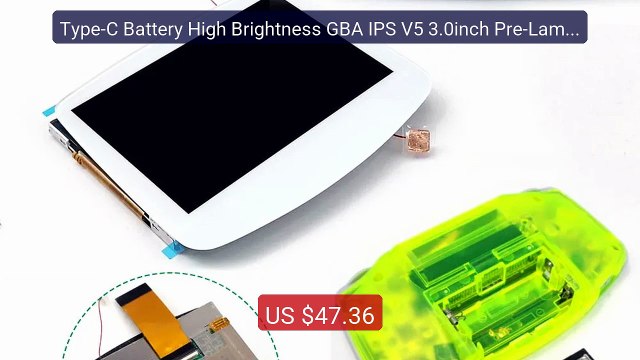 Type-C Battery High Brightness GBA IPS V5 3.0inch Pre-Laminated LC... Best Deal 2026 | Shop Now!