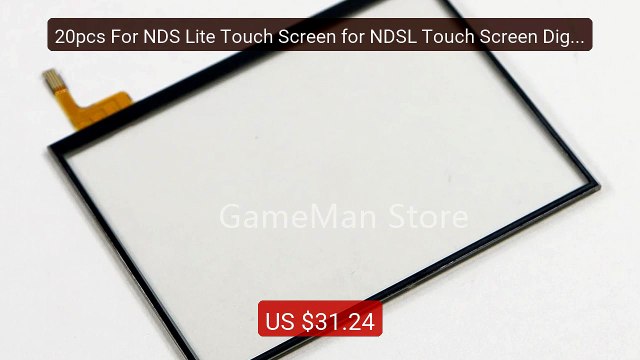 20pcs For NDS Lite Touch Screen for NDSL Touch Screen Digitiz... Amazing Value 2026 | Must Have!
