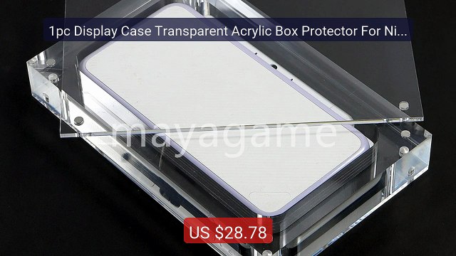 1pc Display Case Transparent Acrylic Box Protector For Nintend NEW... Best Deal 2026 | Shop Now!