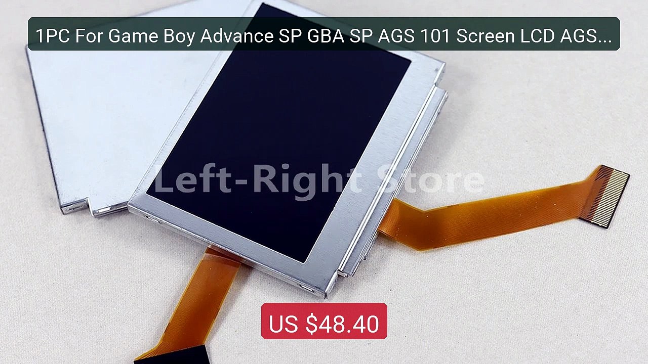 1PC For Game Boy Advance SP GBA SP AGS 101 Screen LCD AGS-101 ... -- Best Buy 2026 | Great Quality!