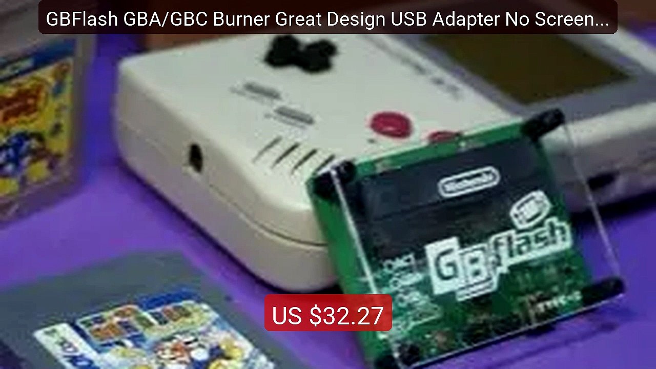 GBFlash GBA/GBC Burner Great Design USB Adapter No Screen GB Flash... -- Best Deal 2026 | Shop Now!