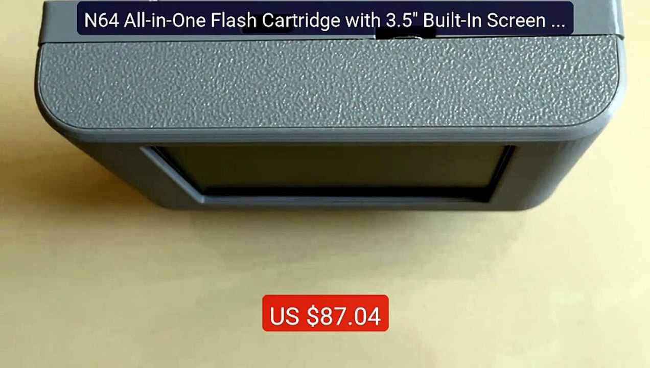 N64 All-in-One Flash Cartridge with 3.5" Built-In Screen - Supports... -- Top Rated 2026 | Buy Now!