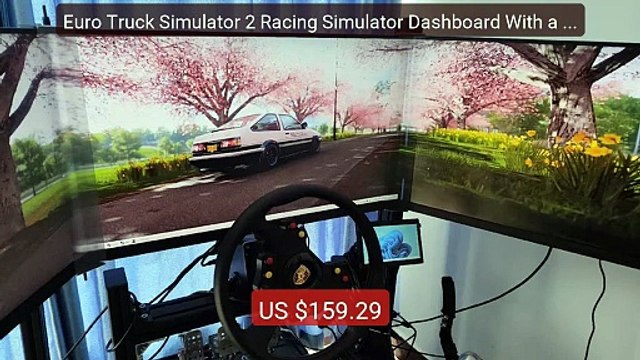 Euro Truck Simulator 2 Racing Simulator Dashboard With a 7-inch La... Best Deal 2026 | Shop Now!