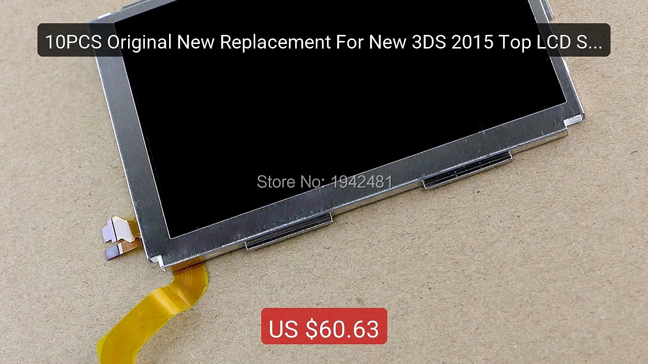 10PCS Original New Replacement For New 3DS 2015 Top LCD Screen Disp... -- Top Rated 2026 | Buy Now!