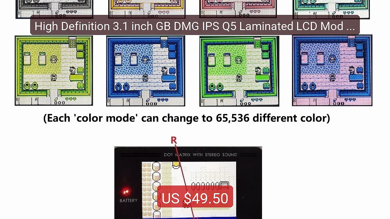 High Definition 3.1 inch GB DMG IPS Q5 Laminated LCD Mod OSD R... -- Best Buy 2026 | Great Quality!