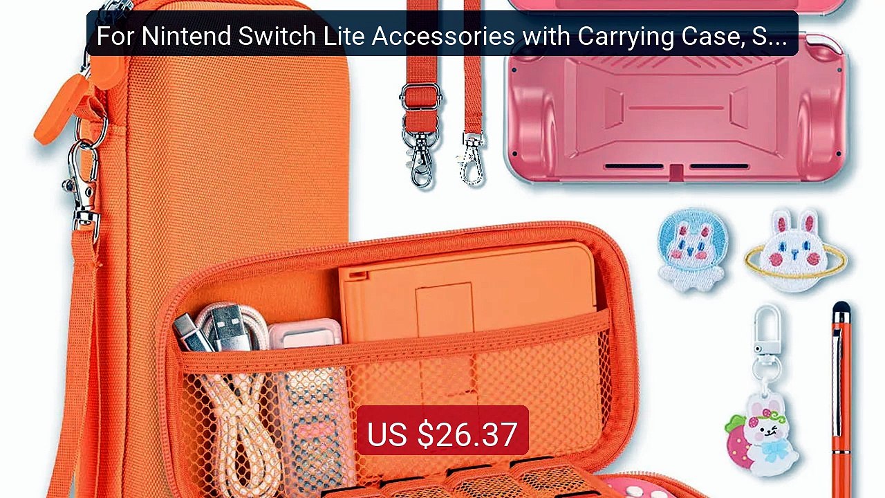 For Nintend Switch Lite Accessories with Carrying Case, Switch... -- Hot Deal 2026 | Limited Offer!