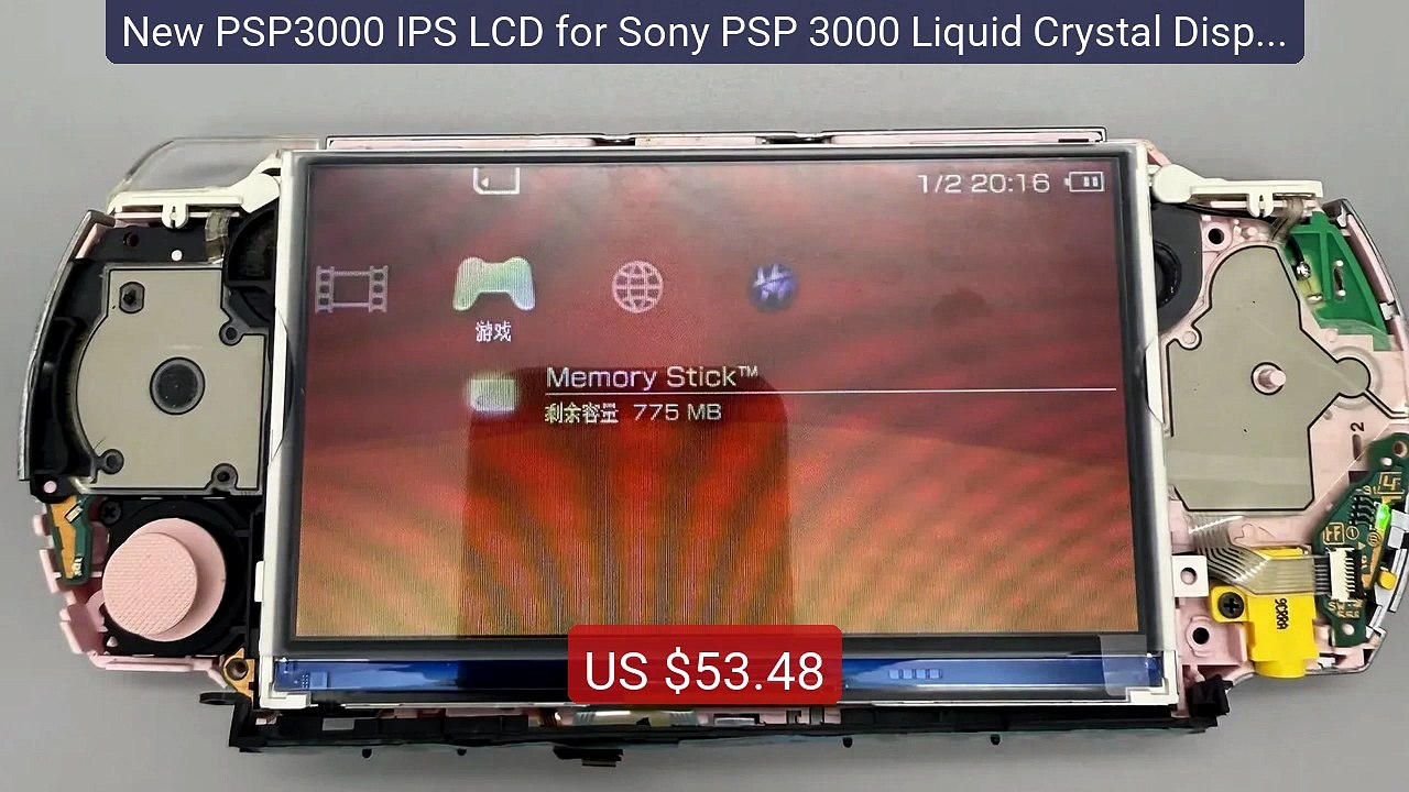 New PSP3000 IPS LCD for Sony PSP 3000 Liquid Cr...