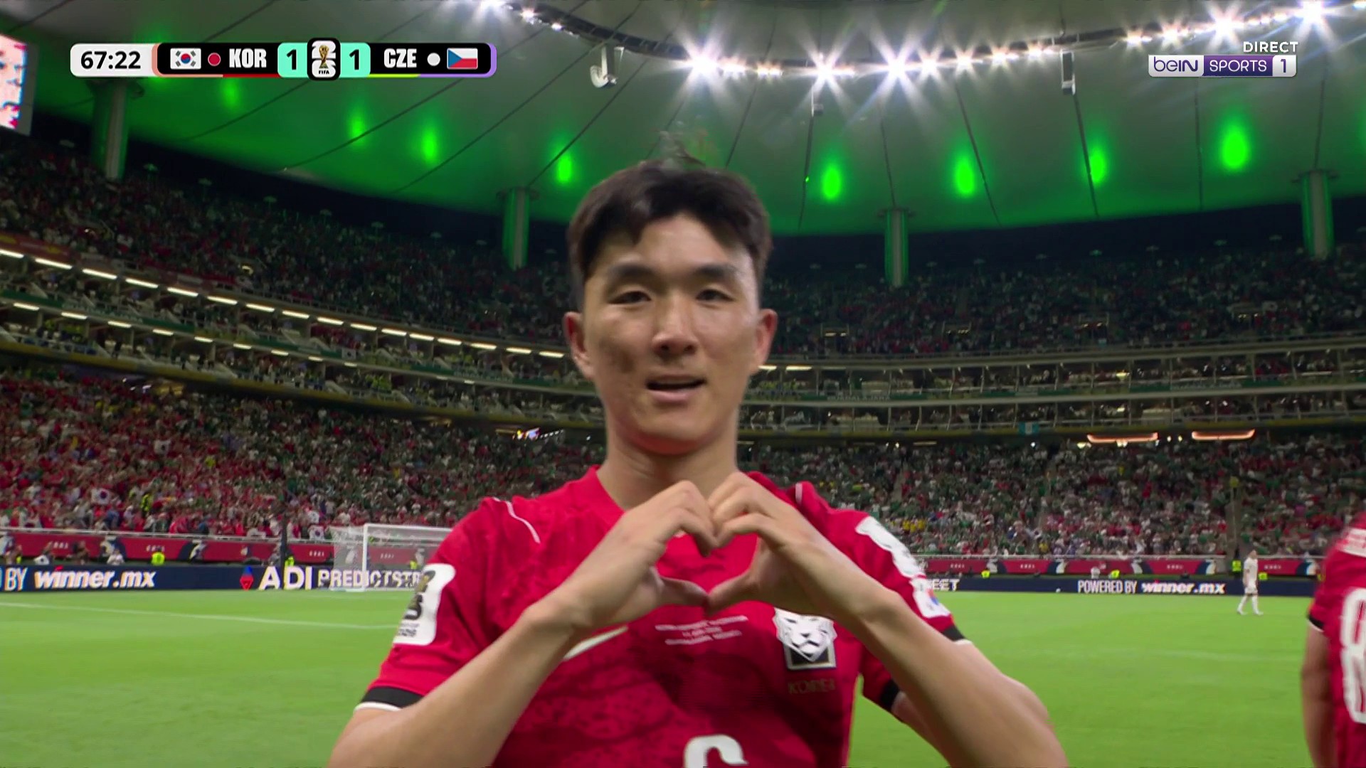 Coupe du Monde 2026 : Festival de Hwang qui égalise face à la Tchéquie !