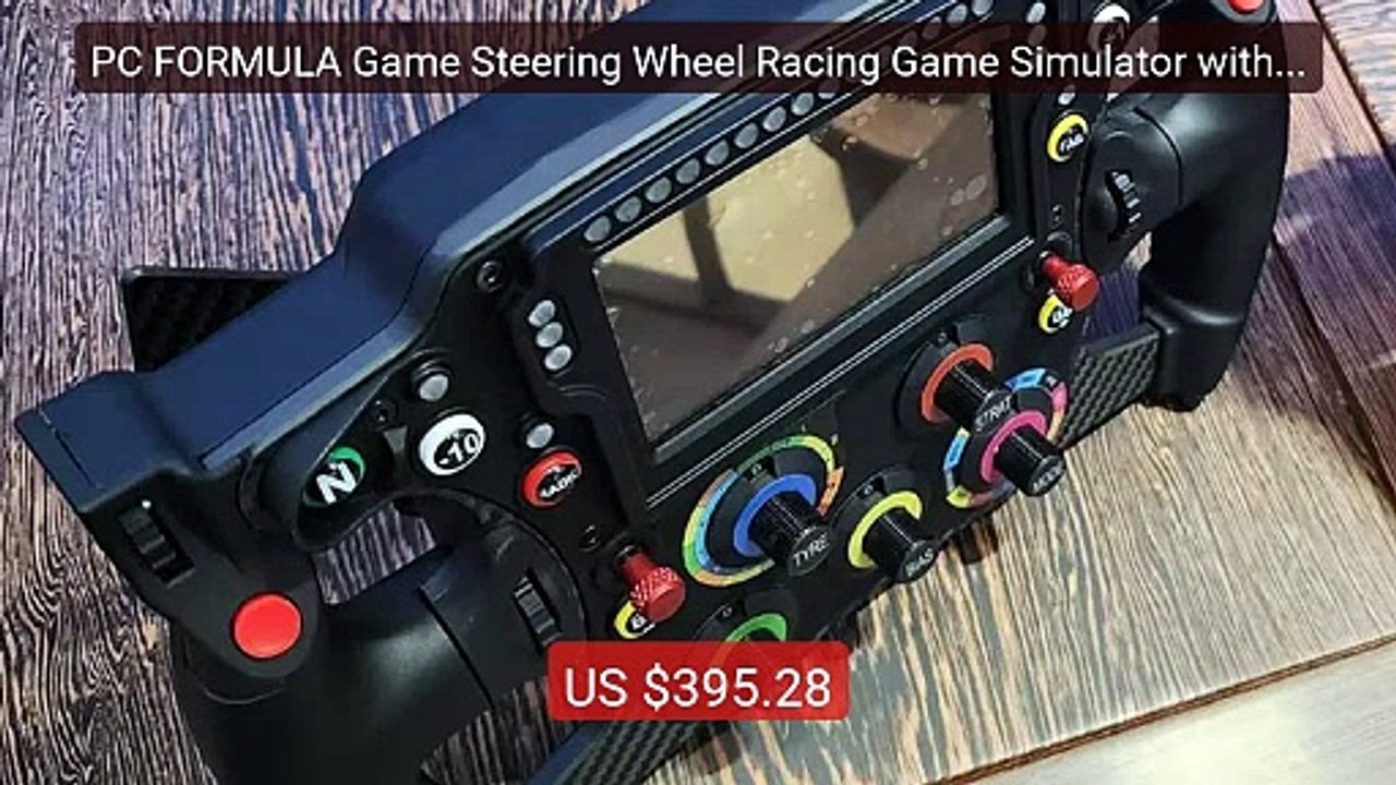 PC FORMULA Game Steering Wheel Racing Game Simulator with 4.0/4.3-... -- Best Deal 2026 | Shop Now!