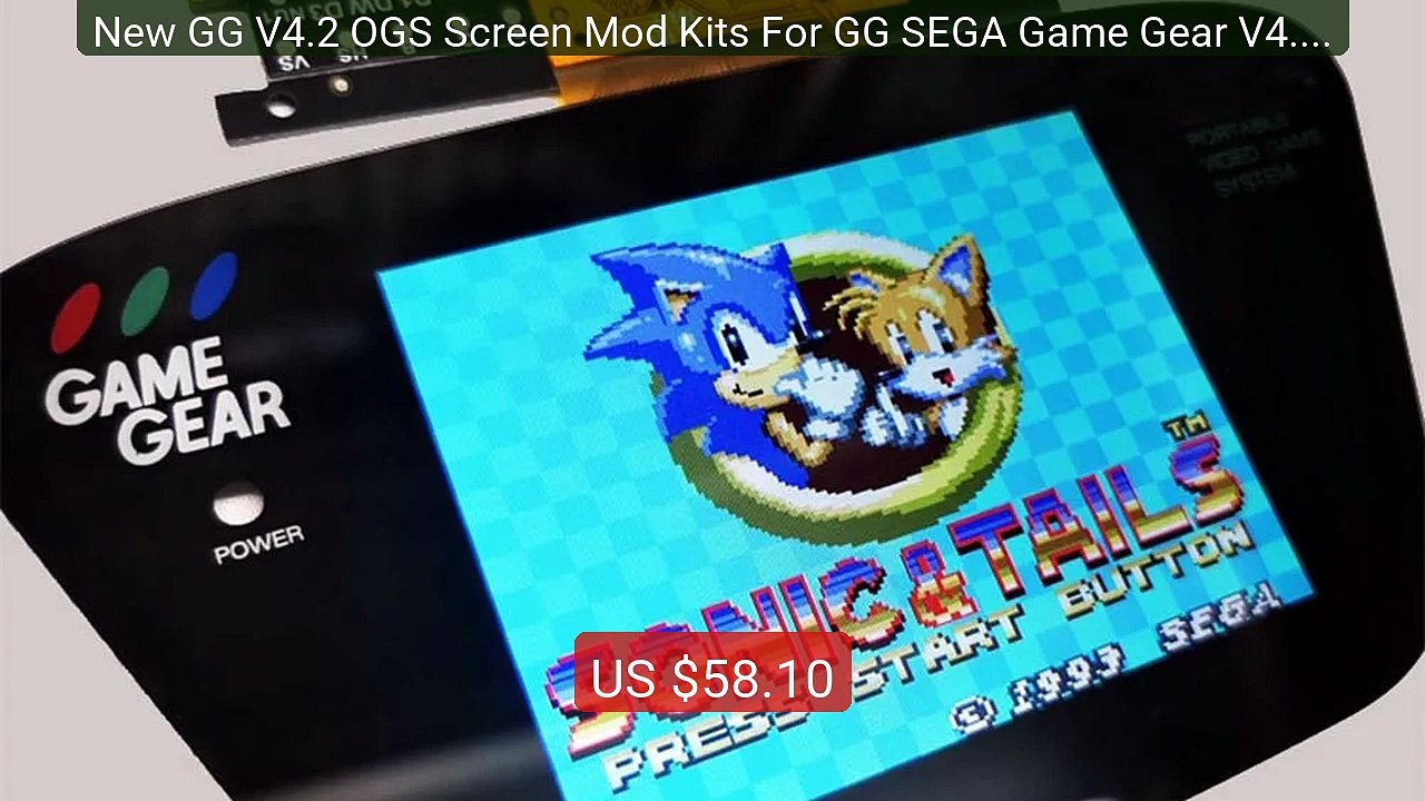 New GG V4.2 OGS Screen Mod Kits For GG SEGA Game Gear V4.1 ... -- Top Pick 2026 | Unbeatable Price!