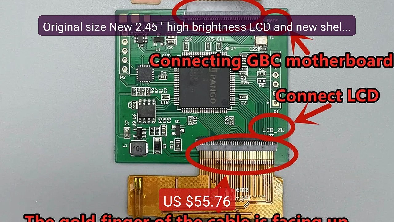 Original size New 2.45 " high brightness LCD and new shell for... -- Best Buy 2026 | Great Quality!