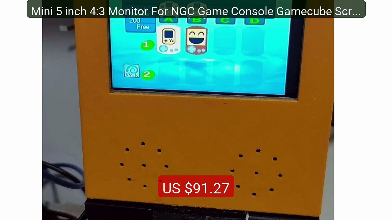 Mini 5 inch 4:3 Monitor For NGC Game Console Gamecube Screen ... -- Amazing Value 2026 | Must Have!