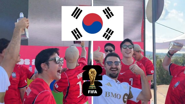 Corea del Sur vs Chequia: aficionados surcoreanos comparten tequila con mexicanos tras restricción de ingreso al estadio