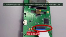 2.5-inch Grayscale LCD Screen For Gameboy GB DMG Game Console Cut-... -- Best Deal 2026 | Shop Now!