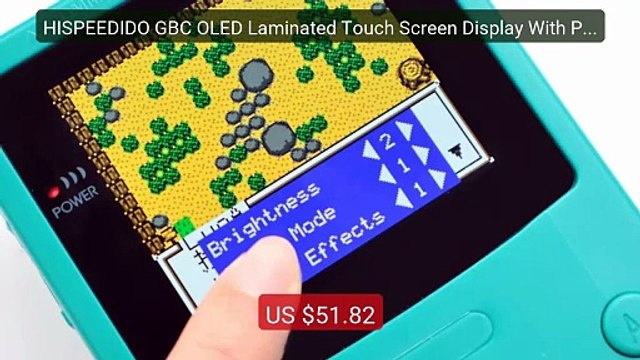 HISPEEDIDO GBC OLED Laminated Touch Screen Display With Pre-cu... Best Buy 2026 | Great Quality!