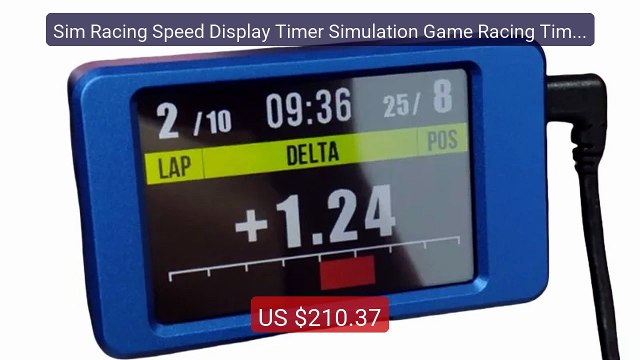 Sim Racing Speed Display Timer Simulation Game Racing Timer Al... Hot Deal 2026 | Limited Offer!