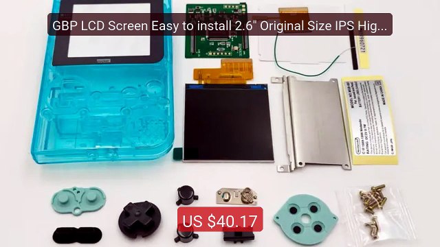 GBP LCD Screen Easy to install 2.6 Original Size IPS High Bri... Best Buy 2026 | Great Quality!