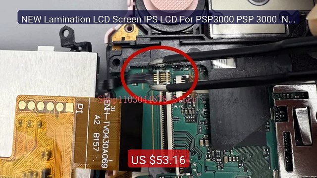 NEW Lamination LCD Screen IPS LCD For PSP3000 PSP 3000. Not... Top Pick 2026 | Unbeatable Price!