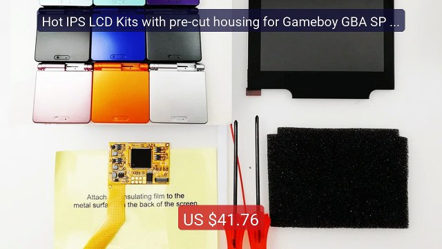 Hot IPS LCD Kits with pre-cut housing for Gameboy GBA SP IPS ... Amazing Value 2026 | Must Have!
