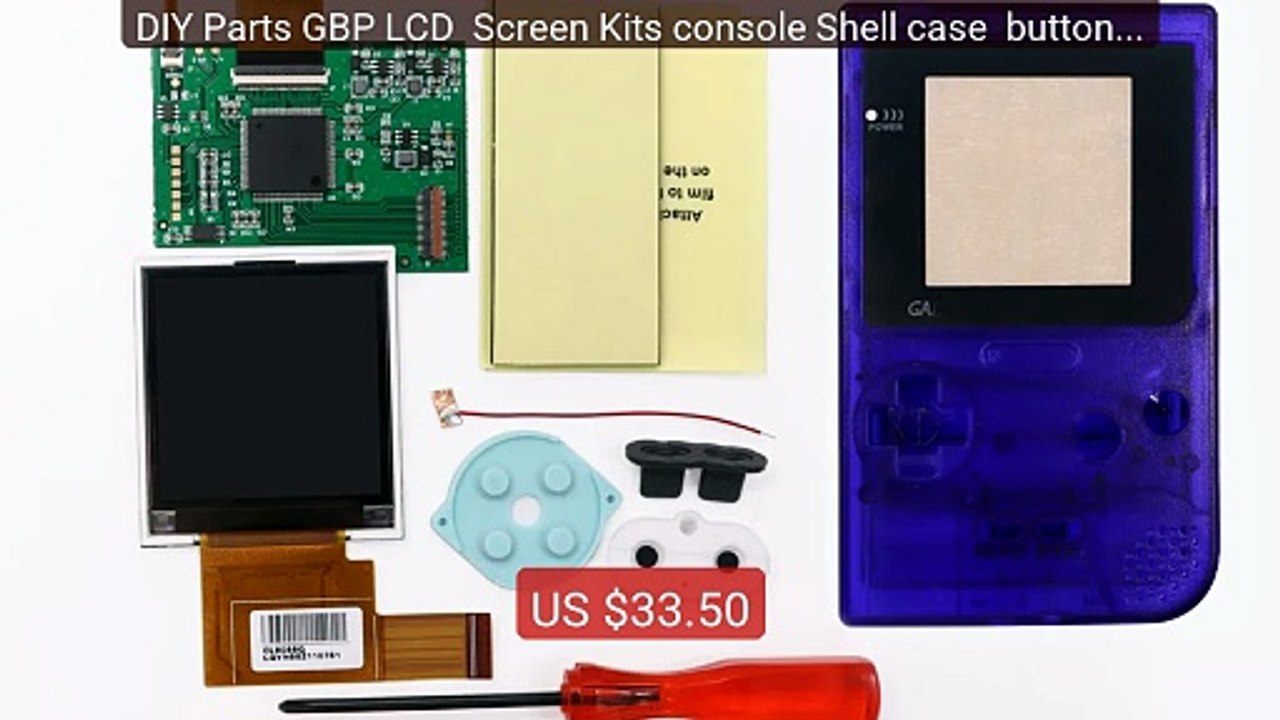 DIY Parts GBP LCD  Screen Kits console Shell case  buttons for Gam... -- Best Deal 2026 | Shop Now!
