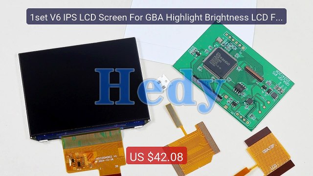 1set V6 IPS LCD Screen For GBA Highlight Brightness LCD For G... Amazing Value 2026 | Must Have!