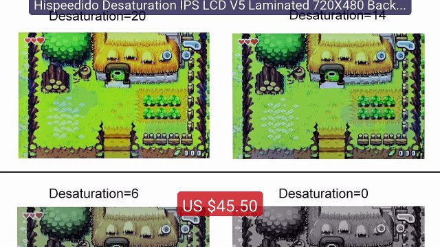 Hispeedido Desaturation IPS LCD V5 Laminated 720X480 Backlight Retr... Top Rated 2026 | Buy Now!