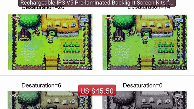 Rechargeable IPS V5 Pre-laminated Backlight Screen Kits for GAMEBOY... Top Rated 2026 | Buy Now!