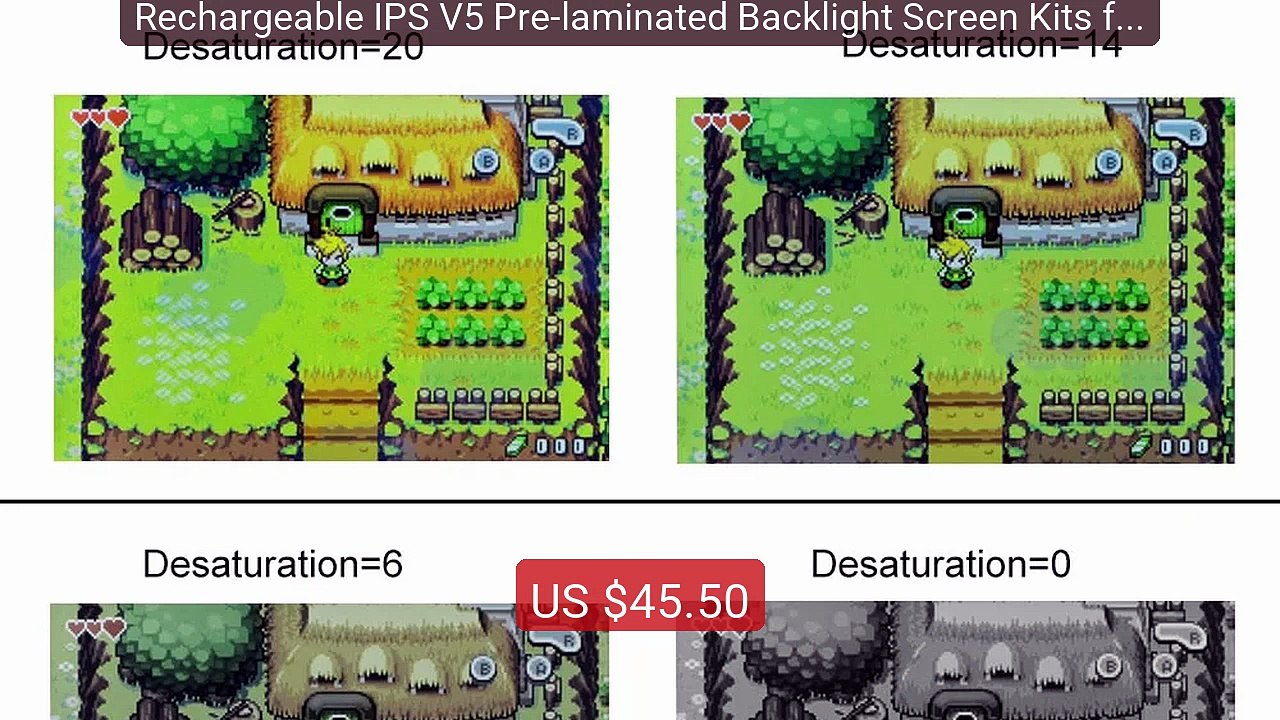 Rechargeable IPS V5 Pre-laminated Backlight Screen Kits for GAMEBOY... -- Top Rated 2026 | Buy Now!