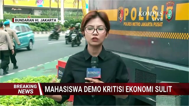 FULL Situasi Terkini! Lokasi Demo BEM UI & Aksi Mahasiswa, Bawa 5 Tuntutan untuk Pemerintah Prabowo
