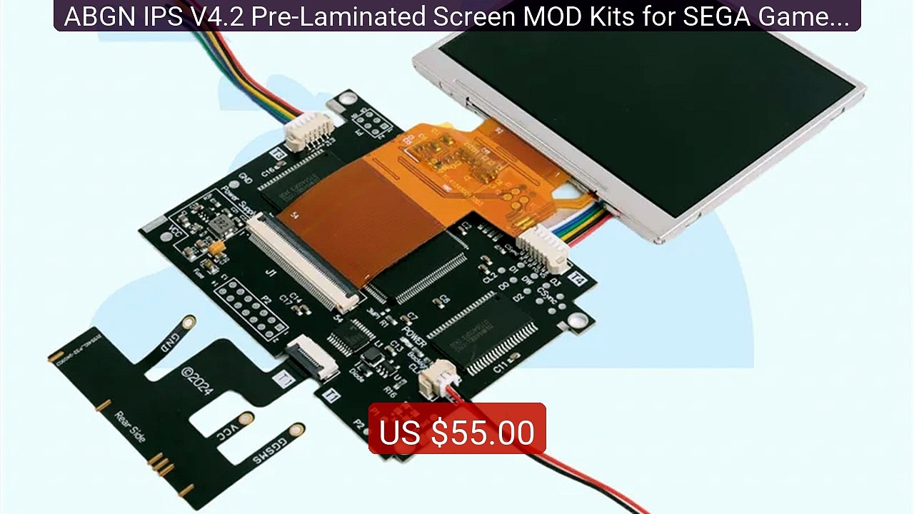 ABGN IPS V4.2 Pre-Laminated Screen MOD Kits for SEGA Game G... -- Top Pick 2026 | Unbeatable Price!