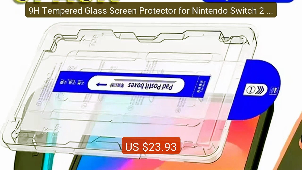 9H Tempered Glass Screen Protector for Nintendo Switch 2 Game... -- Amazing Value 2026 | Must Have!