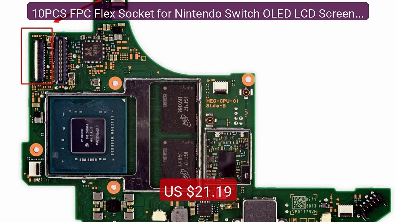 10PCS FPC Flex Socket for Nintendo Switch OLED LCD Screen C... -- Top Pick 2026 | Unbeatable Price!