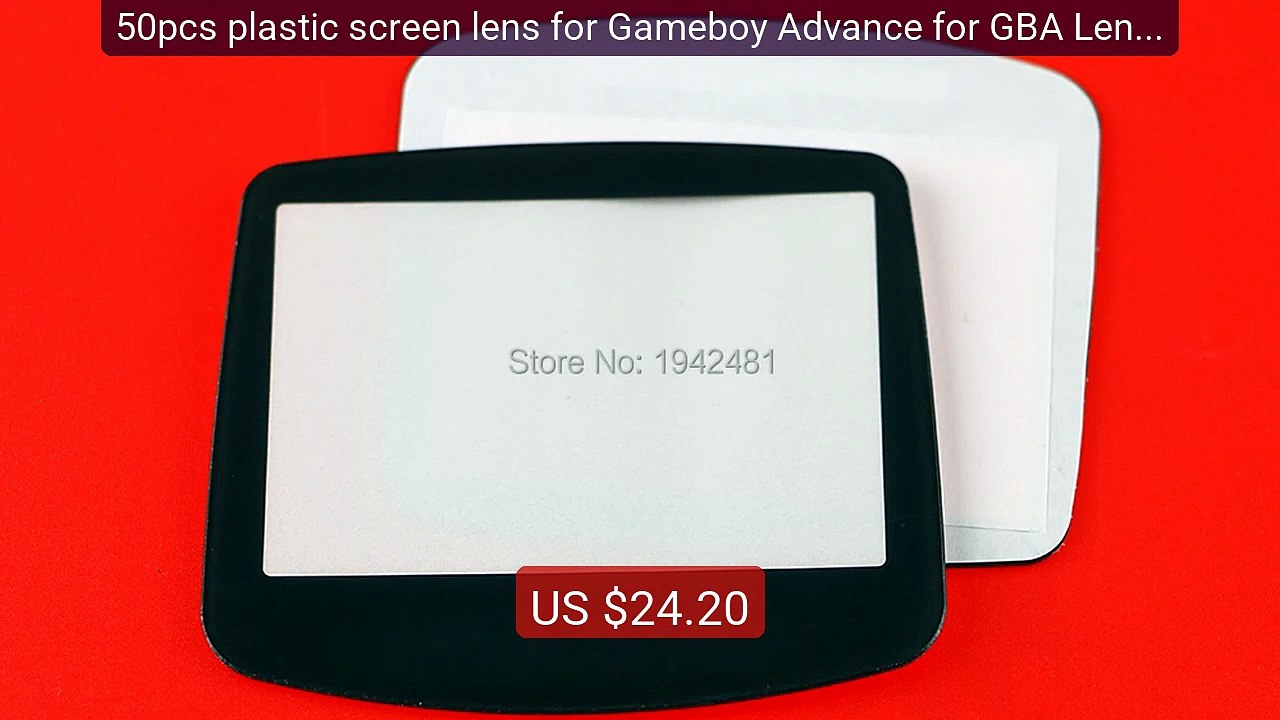 50pcs plastic screen lens for Gameboy Advance for GBA Lens Protector -- Best Deal 2026 | Shop Now!