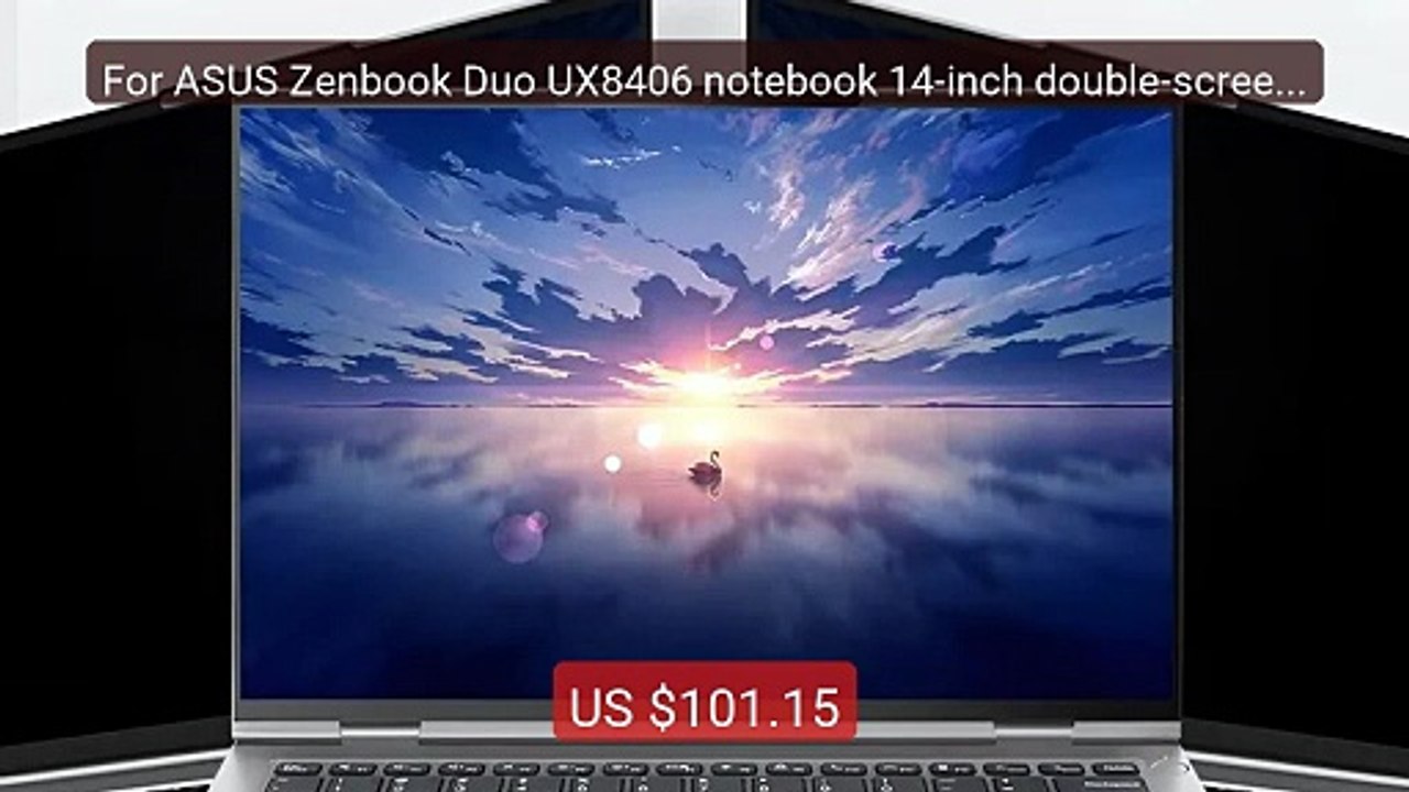 For ASUS Zenbook Duo UX8406 notebook 14-inch double-screen pe... -- Amazing Value 2026 | Must Have!