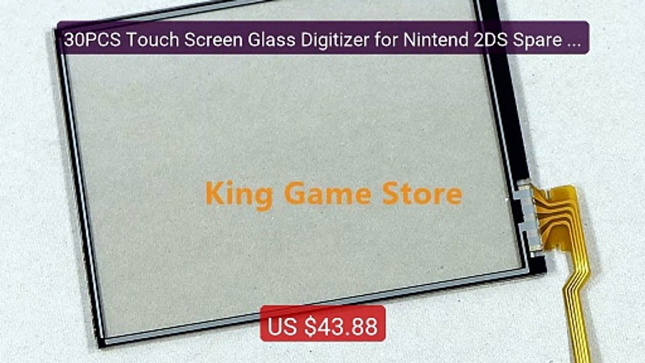 30PCS Touch Screen Glass Digitizer for Nintend 2DS Spare Pad For 2 ... -- Top Rated 2026 | Buy Now!