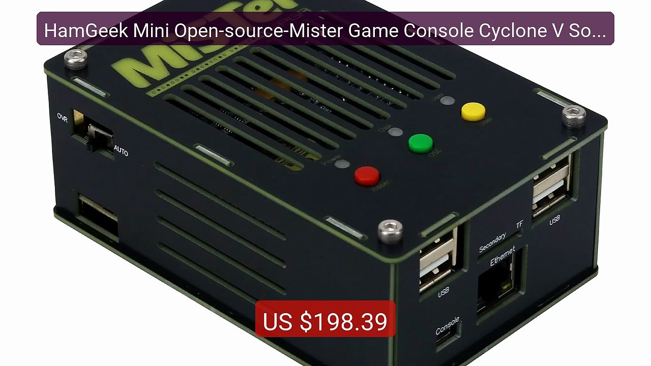 HamGeek Mini Open-source-Mister Game Console Cyclone V SoC ... -- Top Pick 2026 | Unbeatable Price!