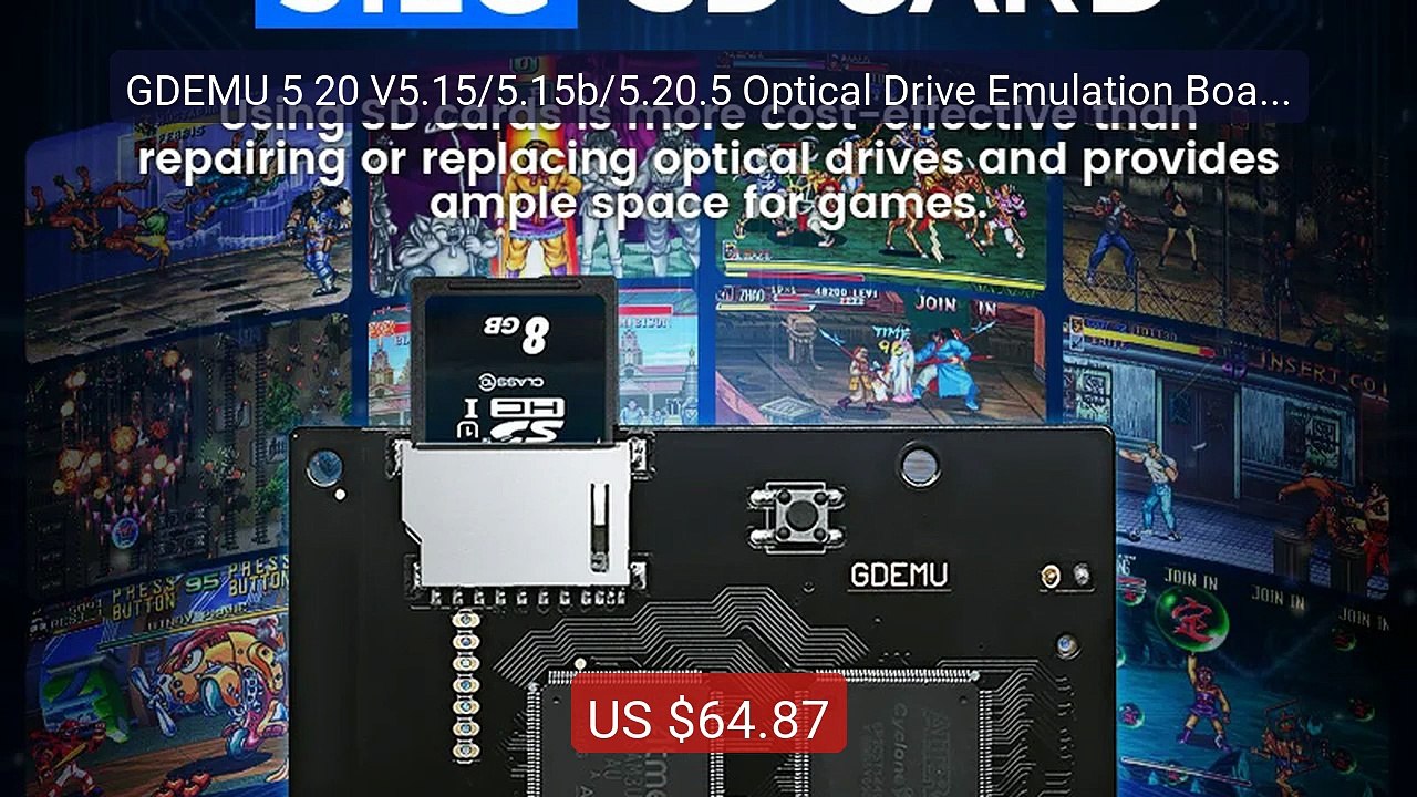GDEMU 5 20 V5.15/5.15b/5.20.5 Optical Drive Emulation Board an... -- Best Buy 2026 | Great Quality!