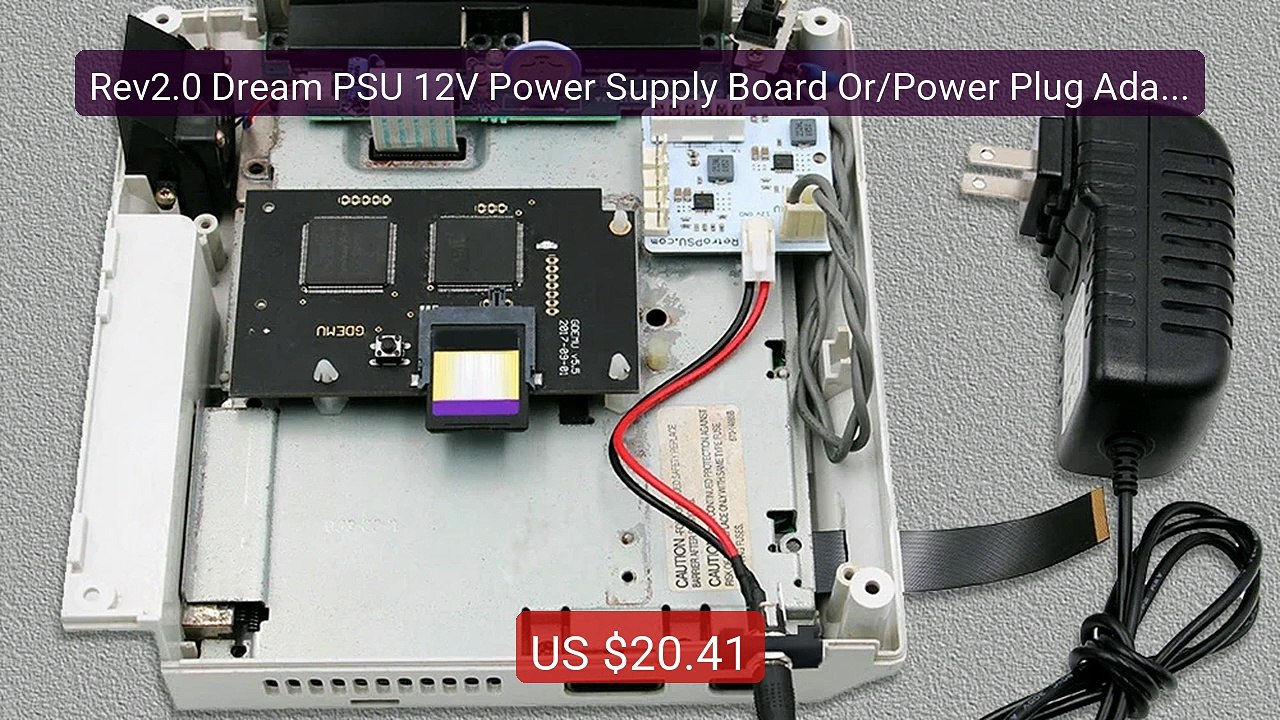 Rev2.0 Dream PSU 12V Power Supply Board Or/Power Plug Adapter... -- Amazing Value 2026 | Must Have!